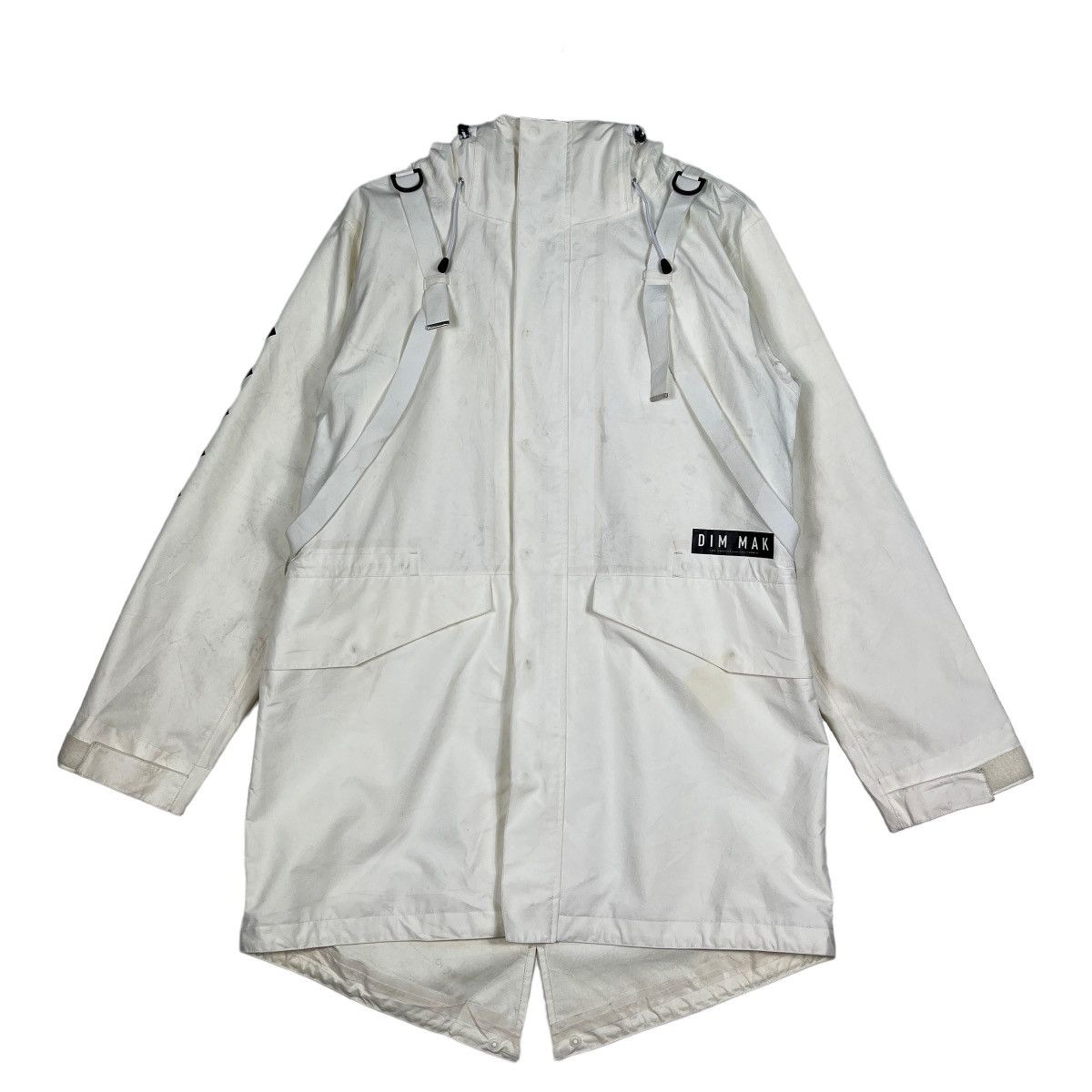 Designer 🔥 DIM MAK by STEVE AOKI MOUNTAIN PARKA SUSPENDERS Size US L / EU 52-54 / 3 - 2 Thumbnail