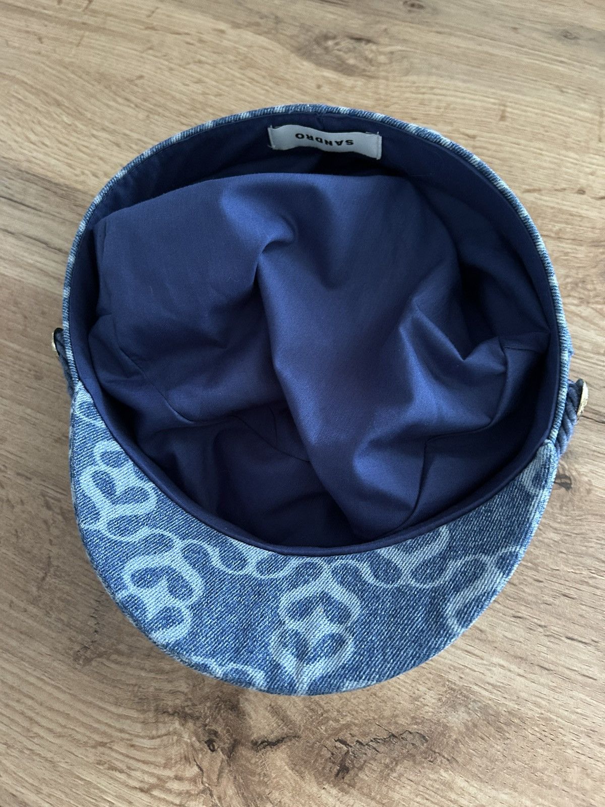 Sandro Sandro Denim Hat Size ONE SIZE - 5 Thumbnail