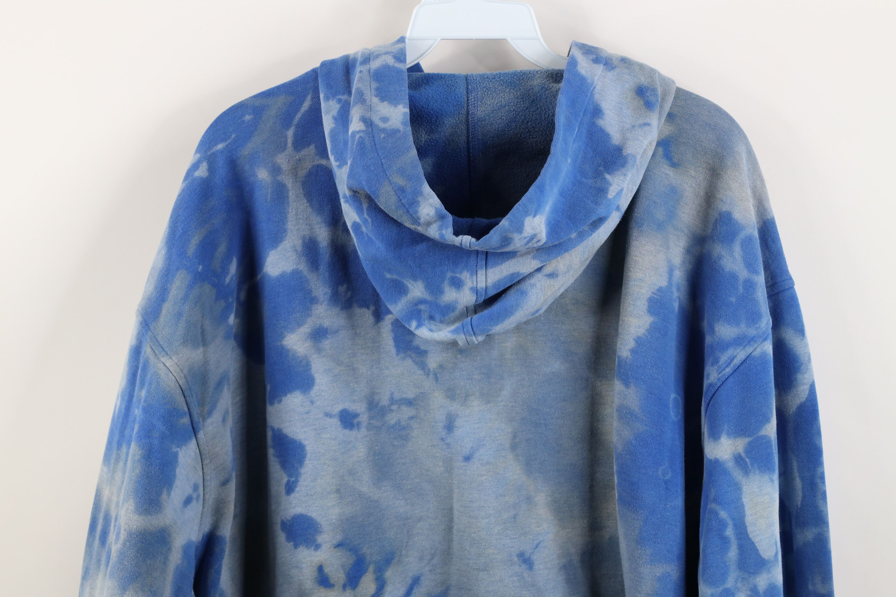 Reebok Vintage 90s Reebok Classic Logo Acid Wash Hoodie Sweatshirt Size US L / EU 52-54 / 3 - 11 Thumbnail
