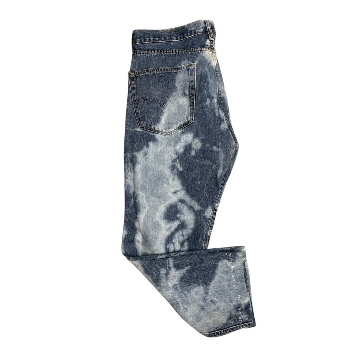 Levi's Y2K LEVIS 505 Bleached / Acid Wash Denim Jeans - One of One Size US 36 / EU 52 - 5 Thumbnail