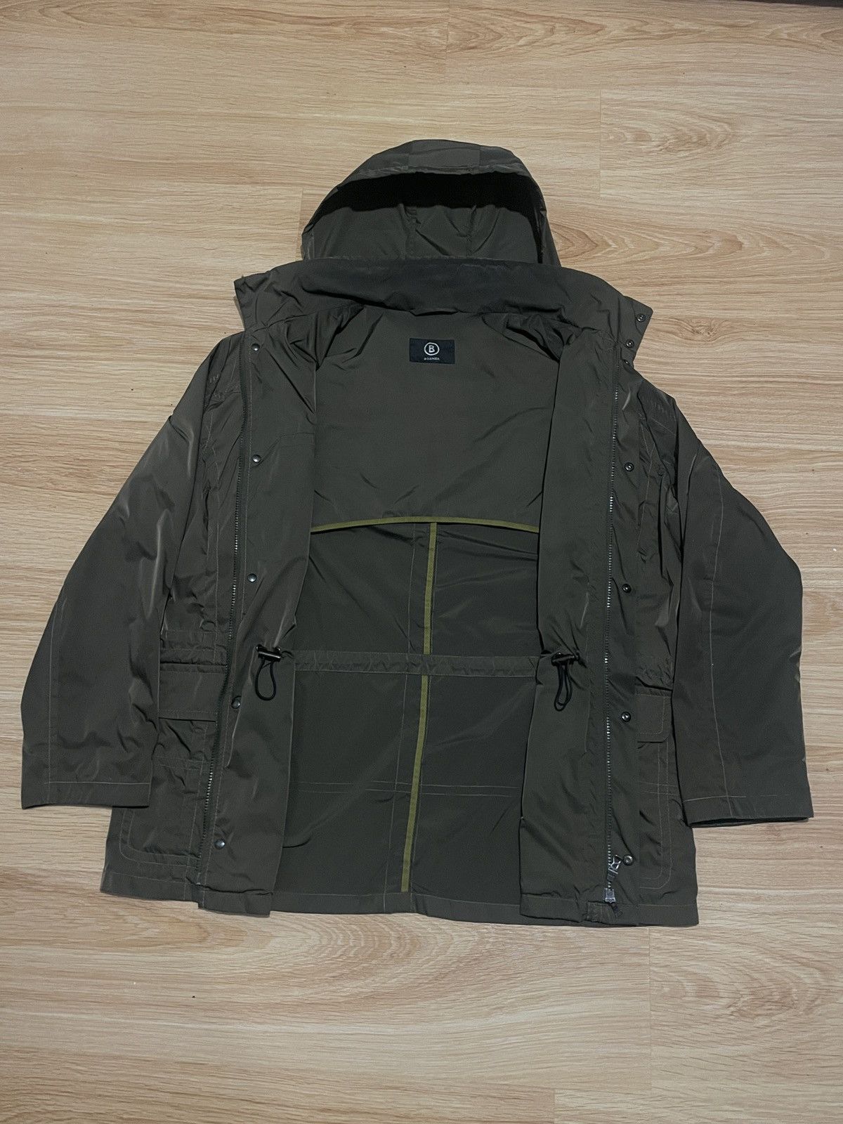 Bogner Bogner Technical Hooded Jacket Olive XXL 56 Gorp Size US XXL / EU 58 / 5 - 7 Thumbnail