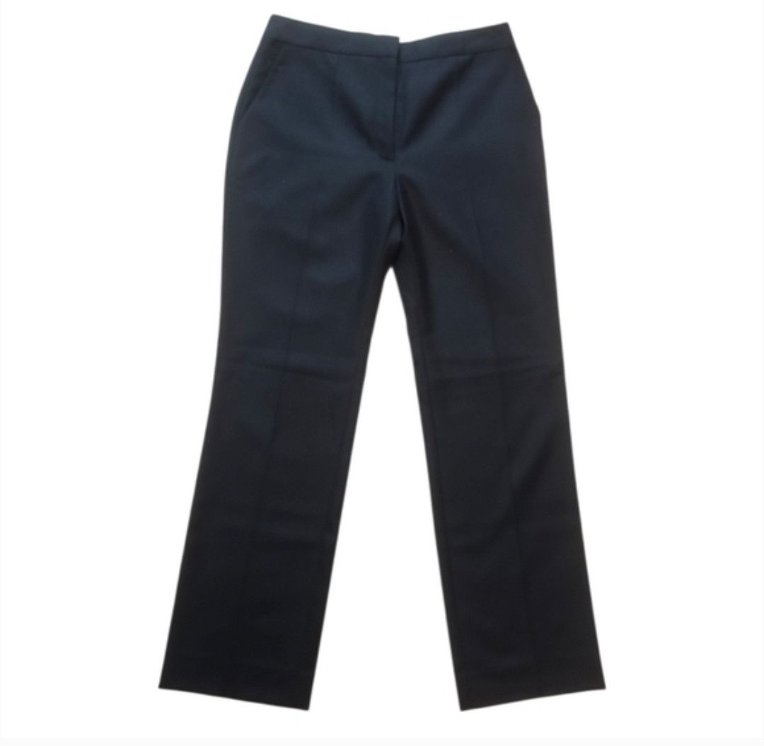 Schiaparelli FW20 Daniel Roseberry Wool-Silk Cigarette Trousers Size 32" / US 10 / IT 46 - 1 Thumbnail