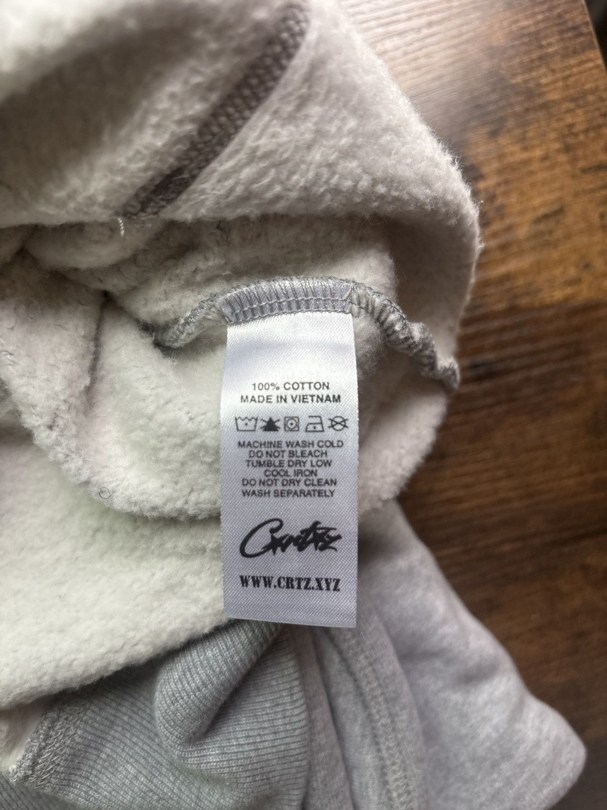Corteiz ALCATRAZ HOODIE 2024 [HEATHER GREY] Size US XL / EU 56 / 4 - 3 Thumbnail