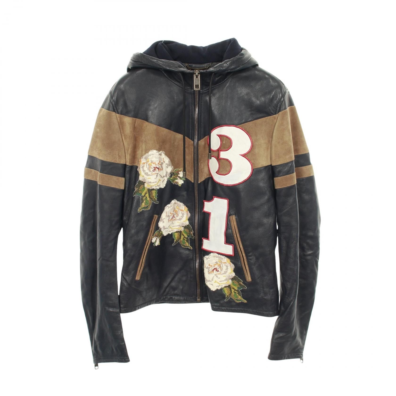 Dolce & Gabbana Dolce & Gabbana Dolce & Gabbana Leather Jacket Leather Outerwear DUTY FREE for USA Size ONE SIZE - 1 Thumbnail