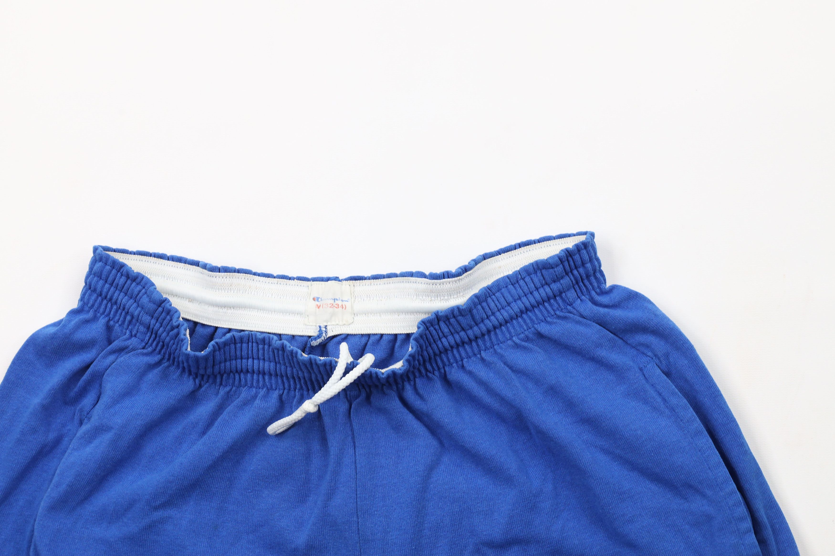 Champion × Vintage Vintage 90s Champion Logo Above Knee Heavyweight Shorts Size US 32 / EU 48 - 2 Thumbnail