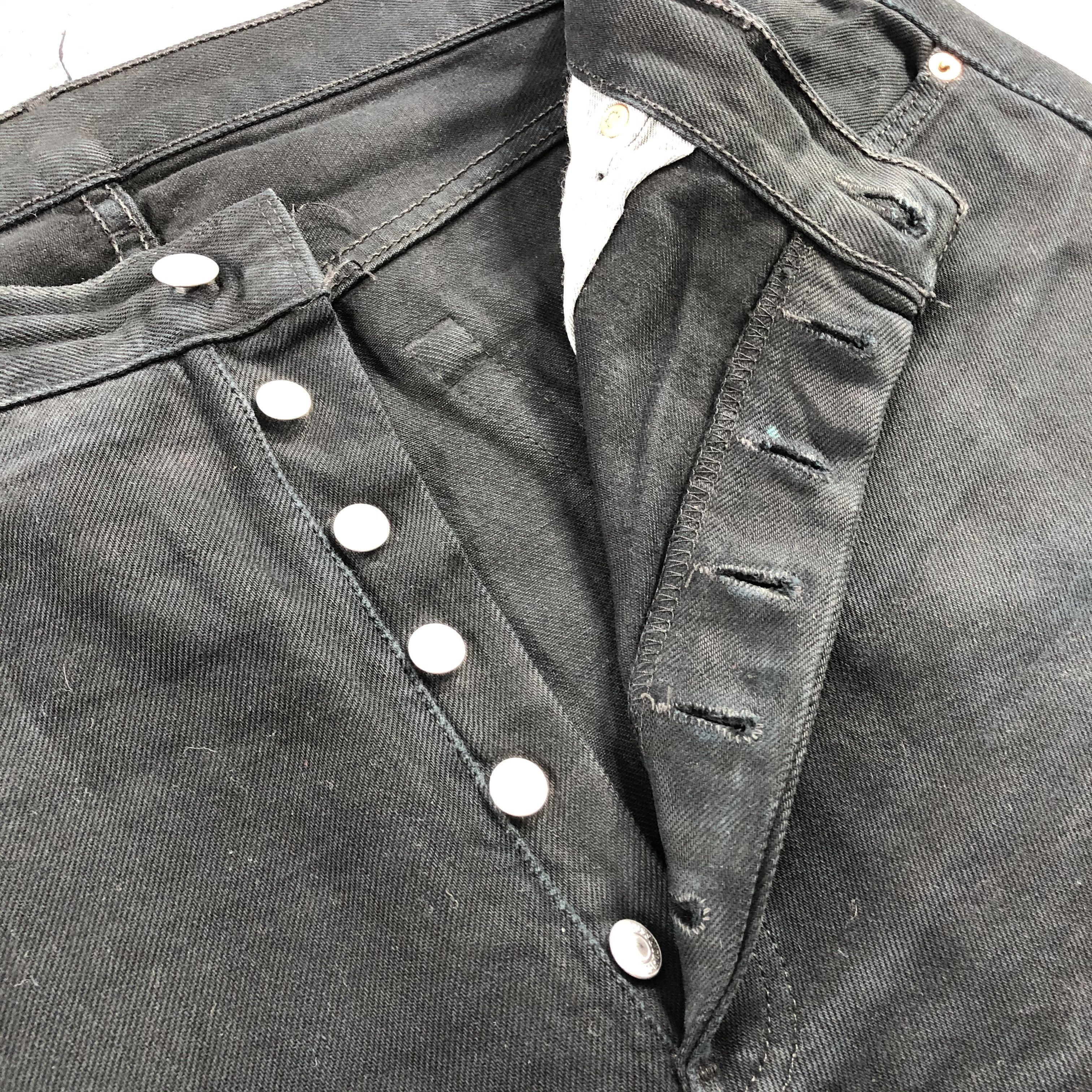 Levi's Vintage 90s Ripped Levis 501 Earth Tone Jeans-J1649 Size US 38 / EU 54 - 10 Thumbnail