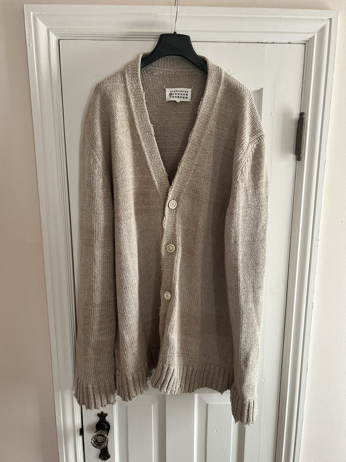 Maison Margiela Margiela oversized knit / damaged process size XL 