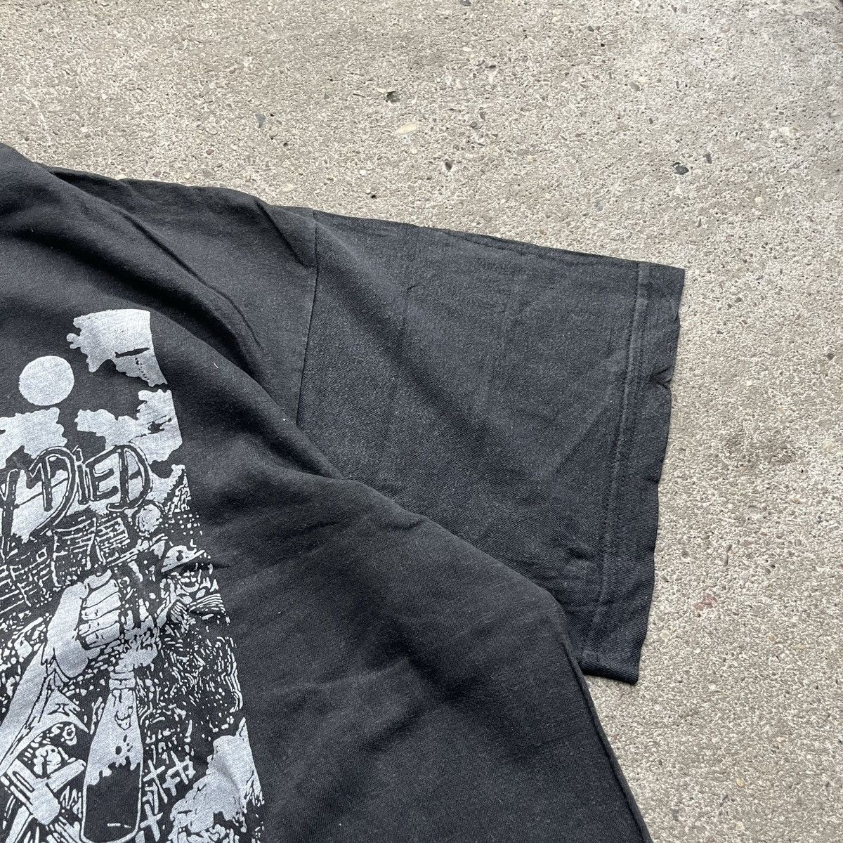 Band Tees × Vintage Vintage 90s Subhumans Band faded T Shirt UK Punk Size US XL / EU 56 / 4 - 5 Thumbnail