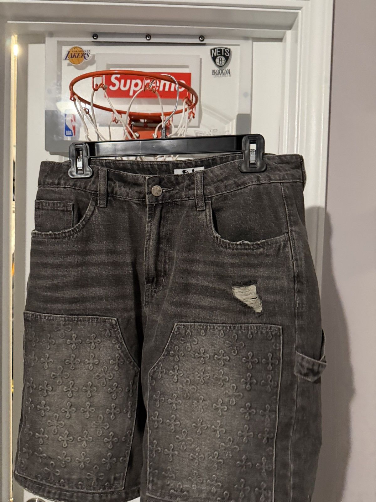 Plus One Clothing Plus one hart jorts Size US 32 / EU 48 - 5 Thumbnail