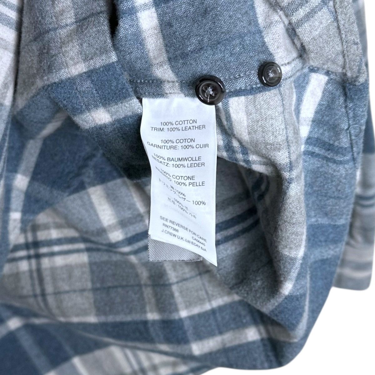 J.Crew J Crew Plaid Flannel Button Down Shirt Size US M / EU 48-50 / 2 - 8 Thumbnail