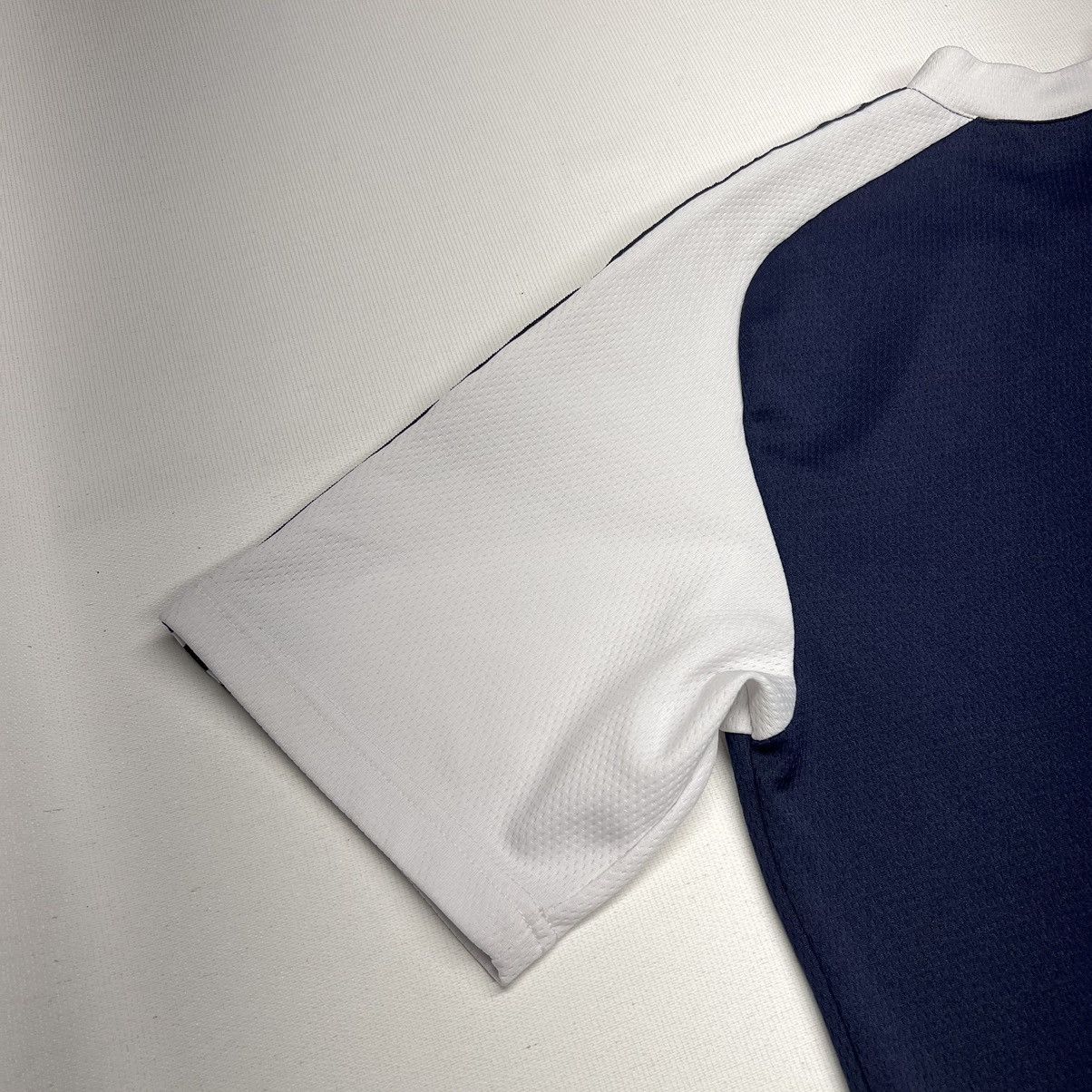 No Fear × Vintage VTG No Fear Jersey Shirt Blue White Short Sleeve Stripe Y2K Size US M / EU 48-50 / 2 - 12 Thumbnail