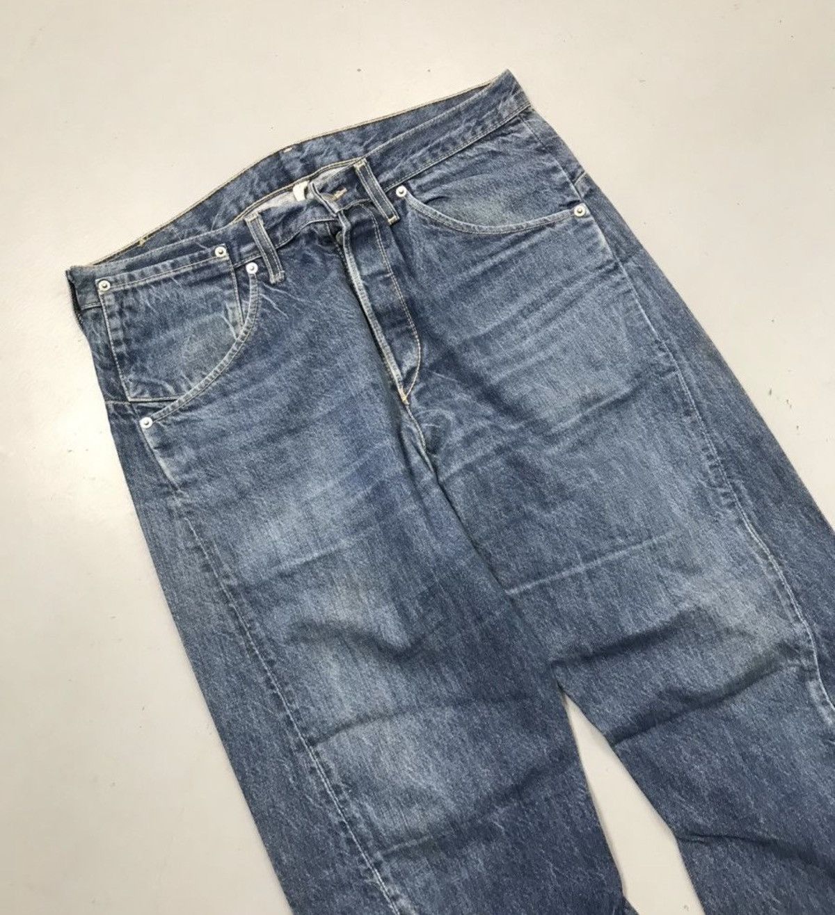 Levi's Vintage Levi’s engineer jeans denim Size US 34 / EU 50 - 6 Thumbnail