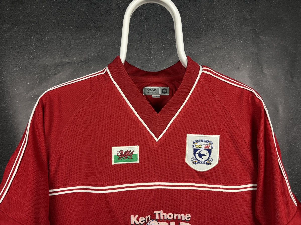 Vintage Cardiff city vintage 2001 2002 third soccer football jersey Size US S / EU 44-46 / 1 - 3 Thumbnail