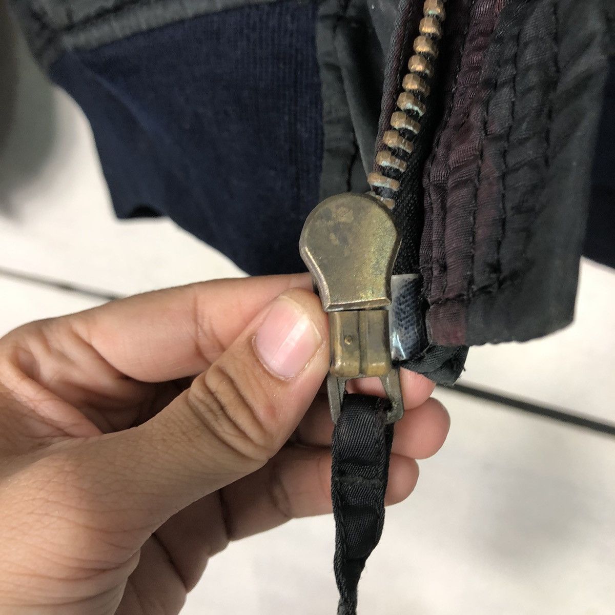 Japanese Brand 📌Vintage Military Bomber Jacket Ideal Zipper Buzz Ricksons Size US M / EU 48-50 / 2 - 18 Thumbnail