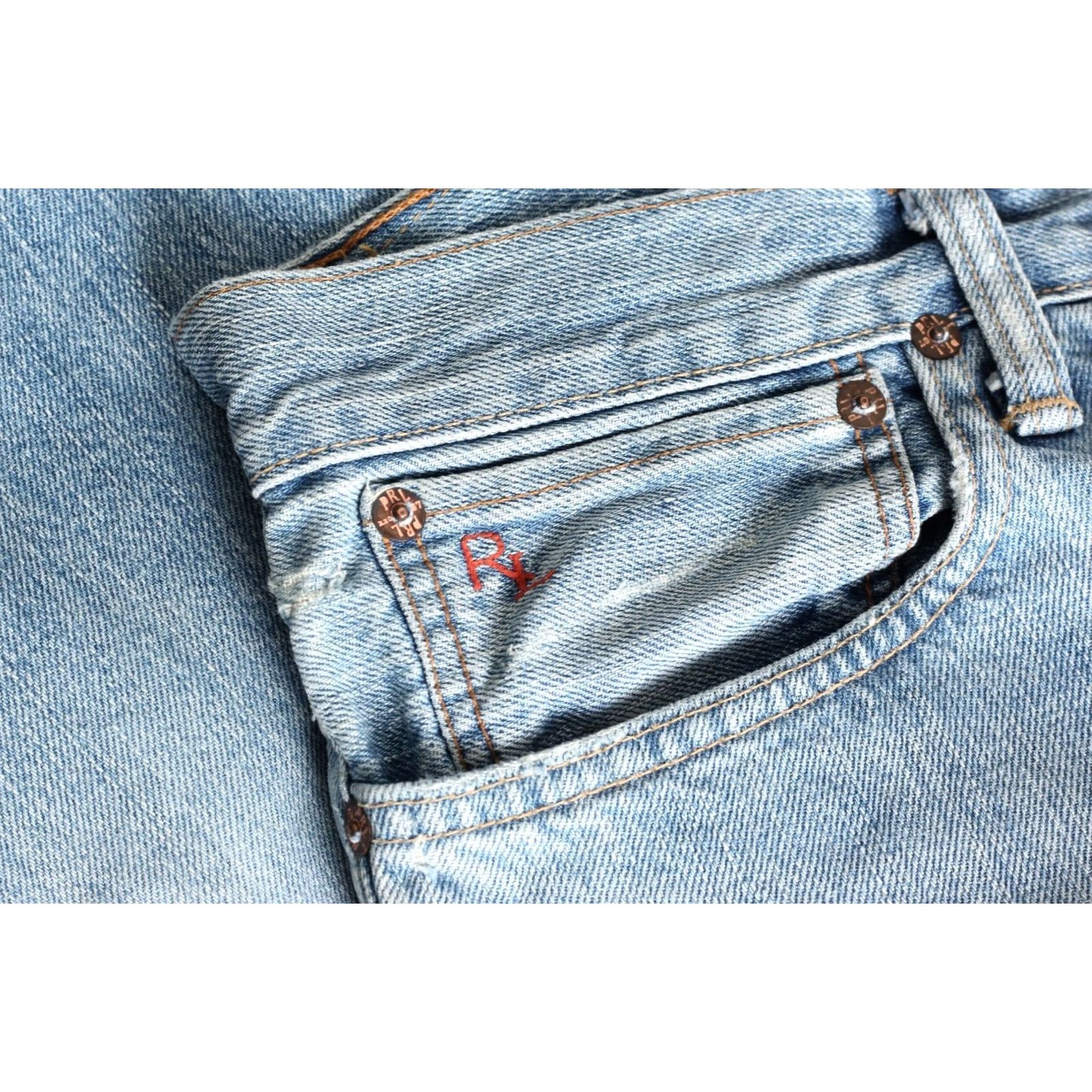 Polo Ralph Lauren VINTAGE POLO RALPH LAUREN Bootcut Jeans Men W36 L30 Made in MEXICO Size US M / EU 48-50 / 2 - 5 Thumbnail
