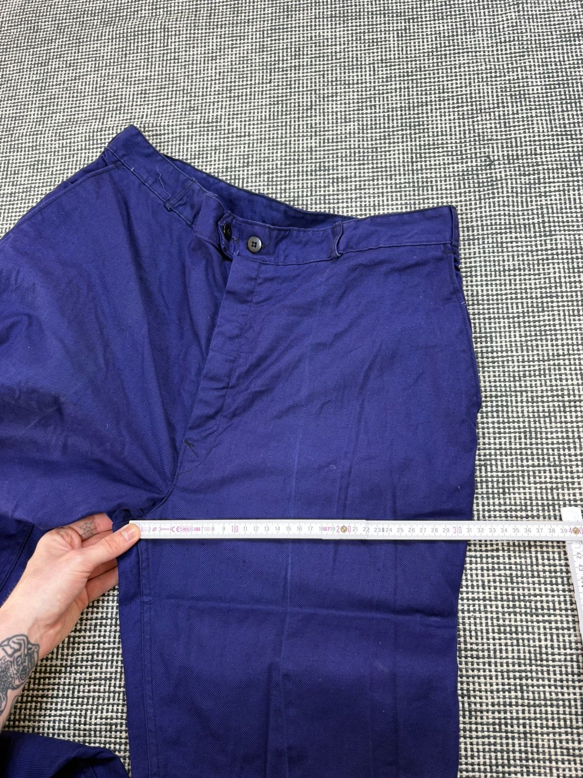 Le Laboureur 40s Forsolyd french chore pants workwear trousers sanfor Size US 35 - 10 Thumbnail