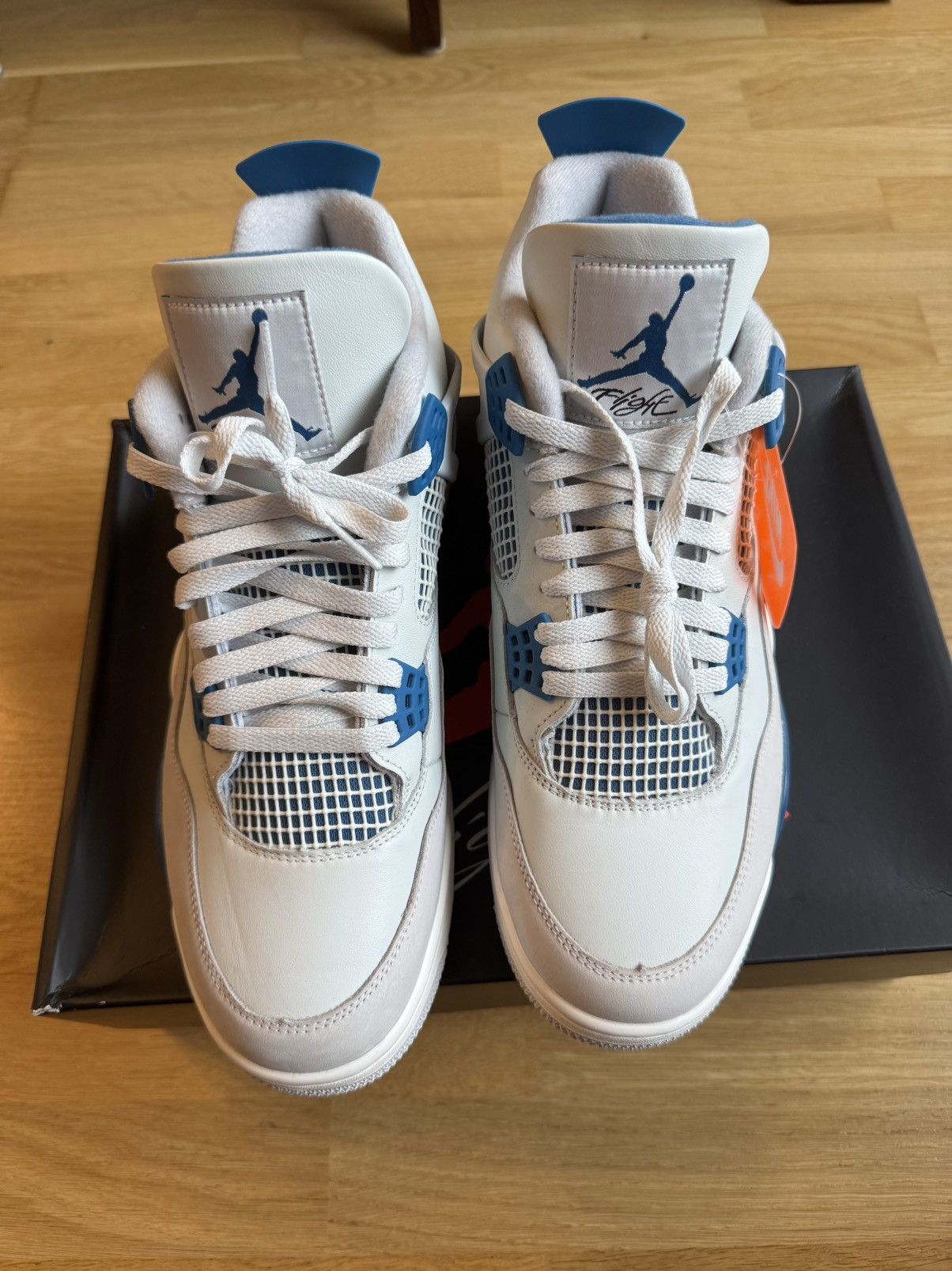 Jordan Brand Jordan 4 Military Blue 2024 Size US 12 / EU 45 - 3 Thumbnail