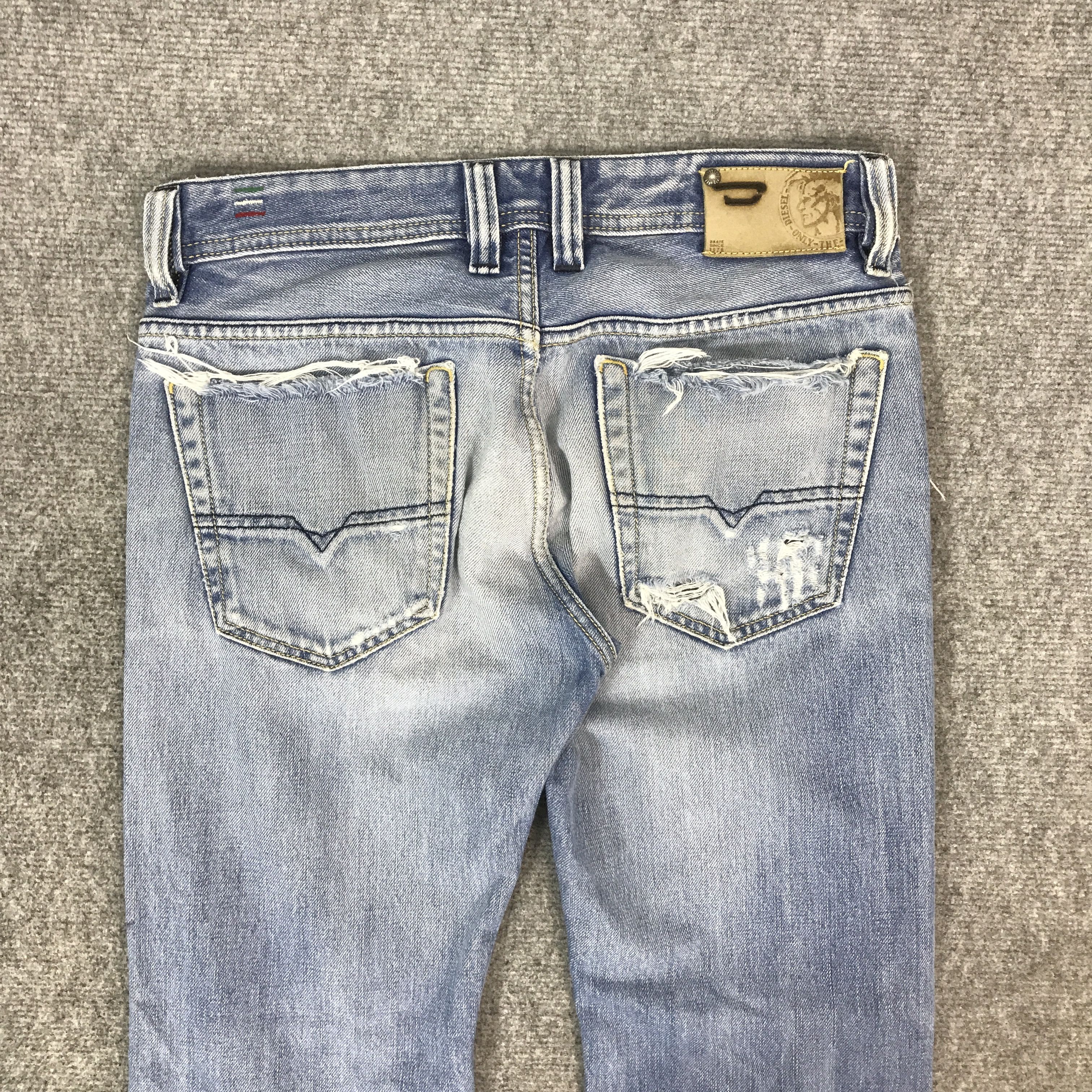 Diesel DIESEL INDUSTRIES DISTRESSED DENIM K54B16 Size US 29 - 5 Thumbnail