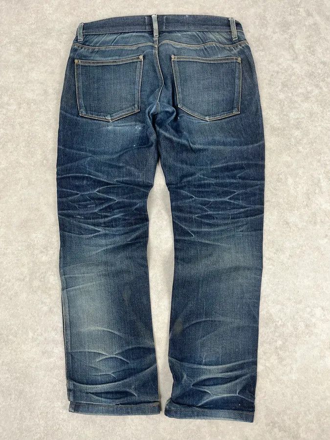 Acne Studios Acne Studios Navy Faded Rebel Denim Jeans Size US 32 / EU 48 - 7 Thumbnail