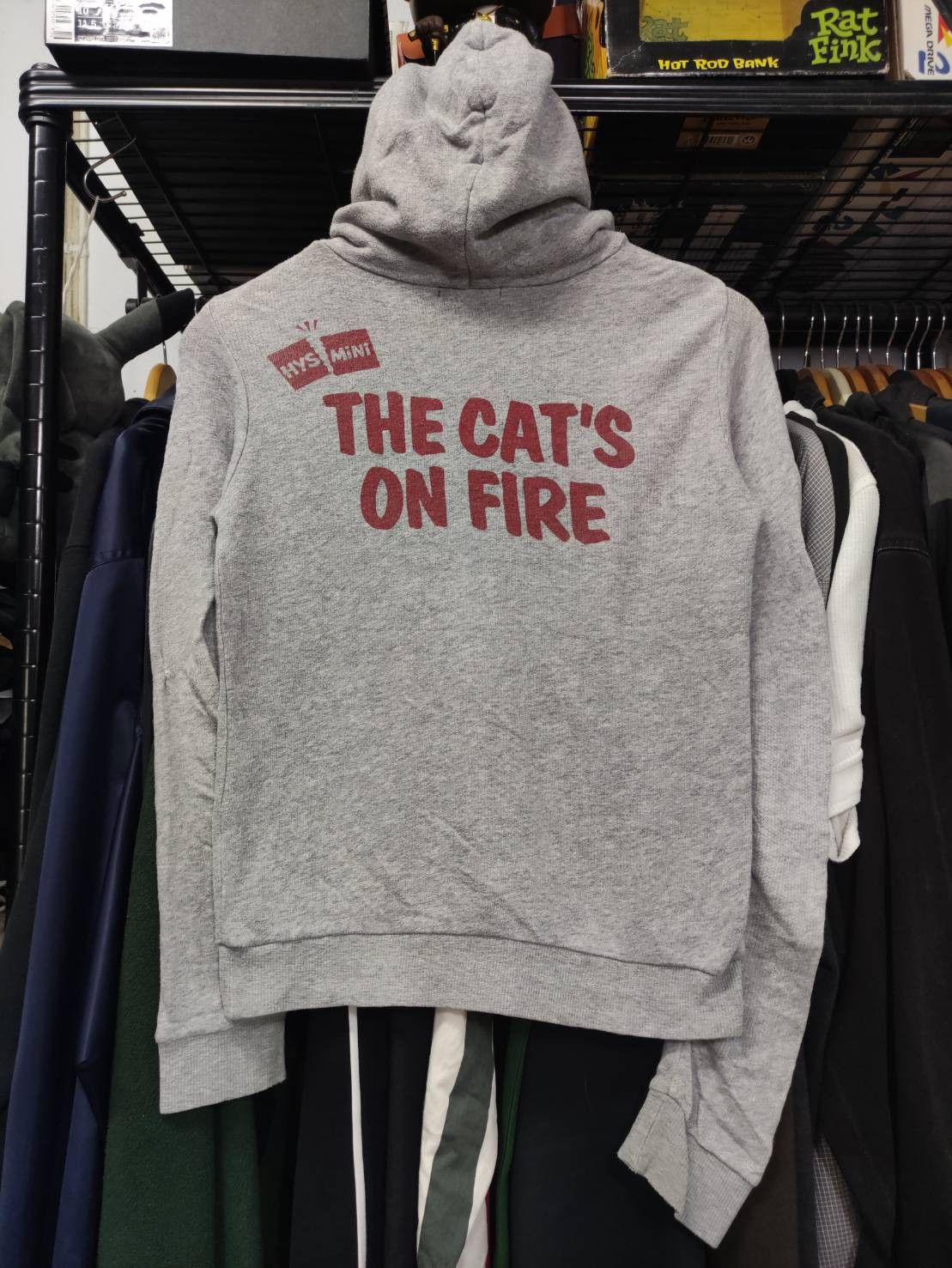 Hysteric Glamour Vtg Hysteric Mini " The Cats On Fire " Hoodie Size US S / EU 44-46 / 1 - 2 Thumbnail