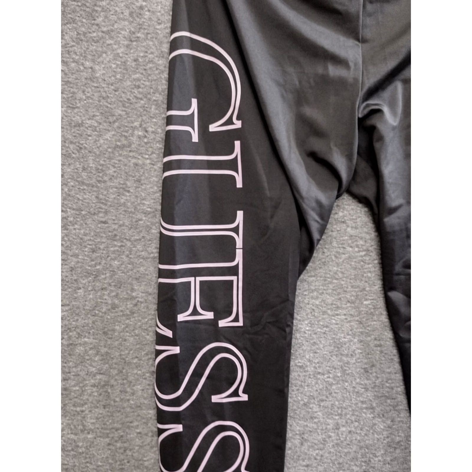 Guess GUESS Black Logo Leggings Women's L Adult Regular XS? Size 36" / US 14 / IT 50 - 6 Thumbnail