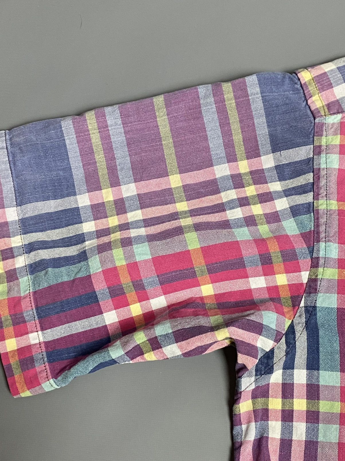 Dockers Vtg 90s Dockers Levi’s Shirt M Plaid Short Sleeve Button Up Size US M / EU 48-50 / 2 - 4 Thumbnail