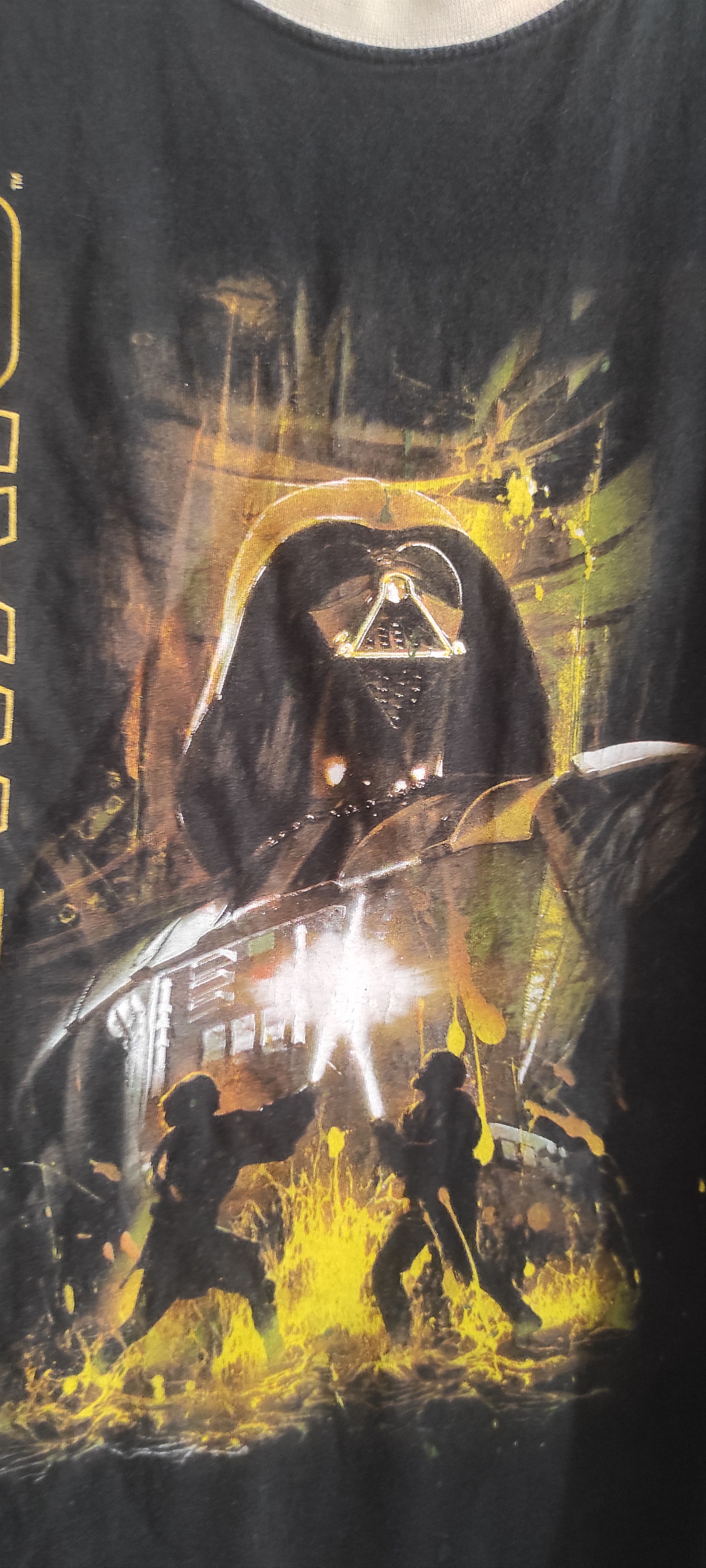 Star Wars × Vintage Star Wars Lucas Film T Shirt Black Size Large Made India Size US L / EU 52-54 / 3 - 3 Thumbnail