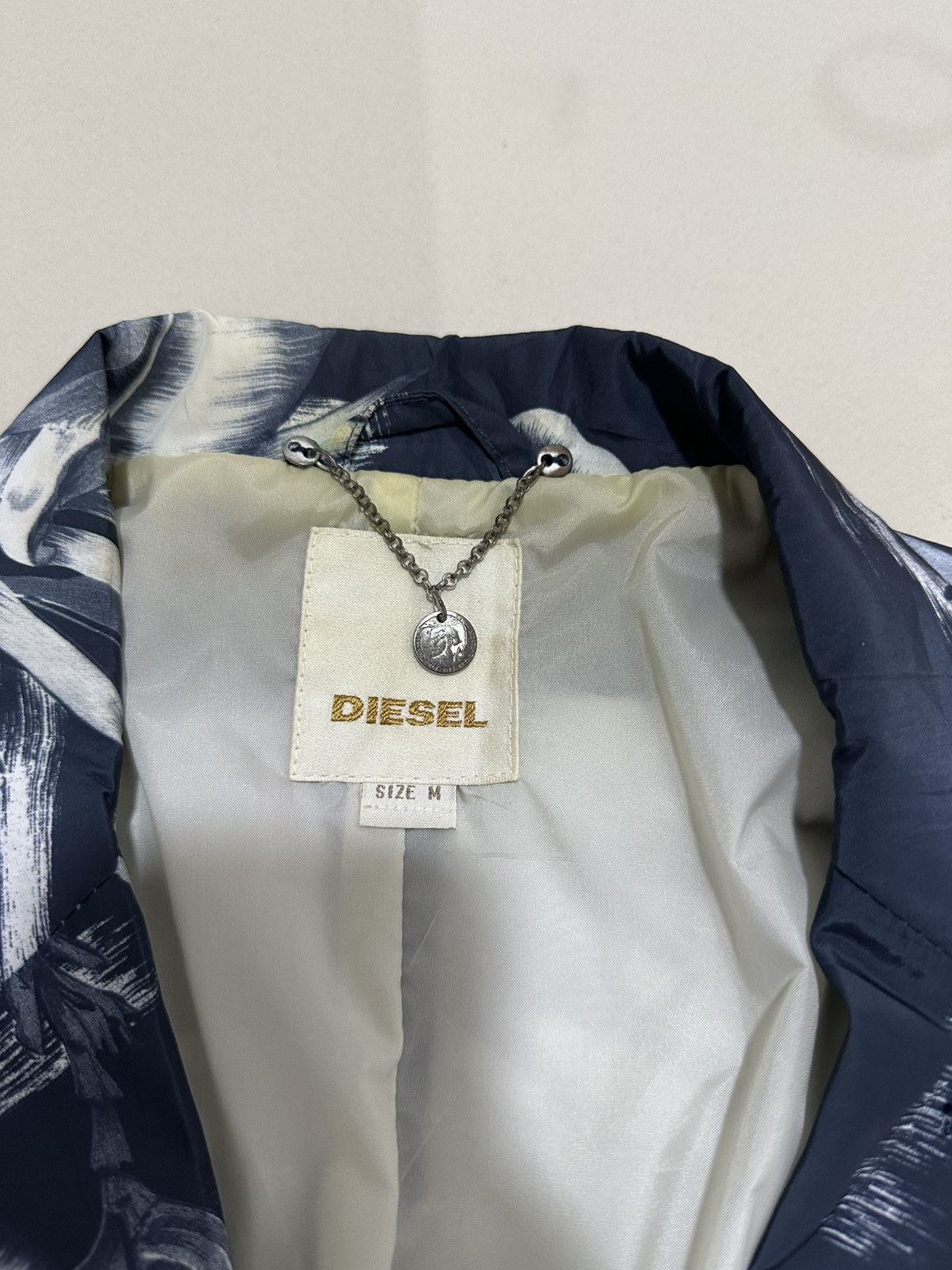 Diesel Diesel Nylon Jacket Full print Design Forest Print Design Size US M / EU 48-50 / 2 - 4 Thumbnail