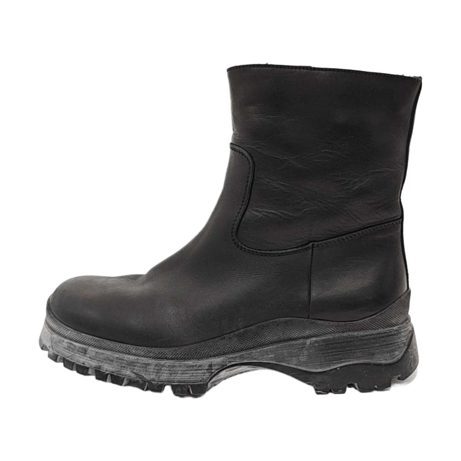 Prada Prada Leather Chunky Sole Boots US 6.5 Size US 5.5 / EU 38 - 1 Thumbnail