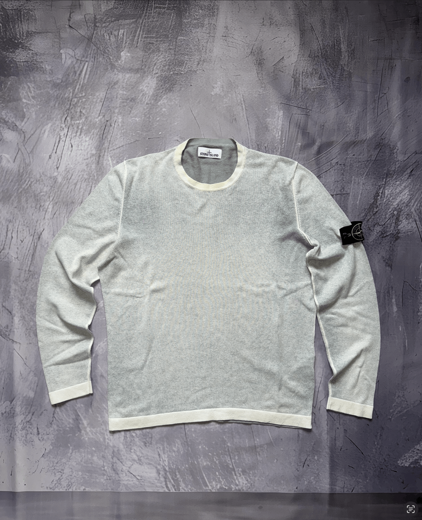Stone Island Stone Island SS16 Sweatshirt Hand Sprayed Dust Treatment XL Size US XL / EU 56 / 4 - 2 Thumbnail