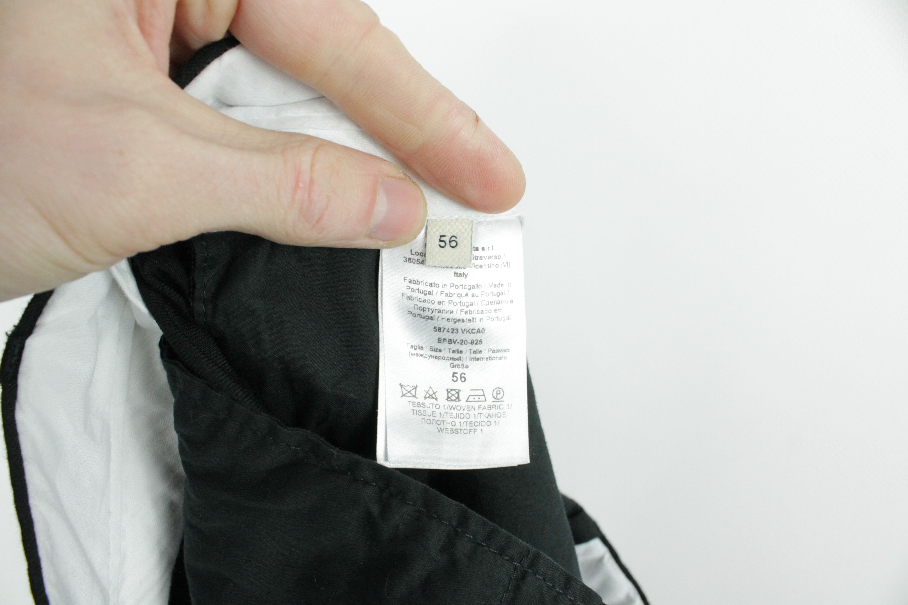 Bottega Veneta Bottega Veneta Slim Fit Casual Black Wool Pants Size US 38 / EU 54 - 8 Thumbnail