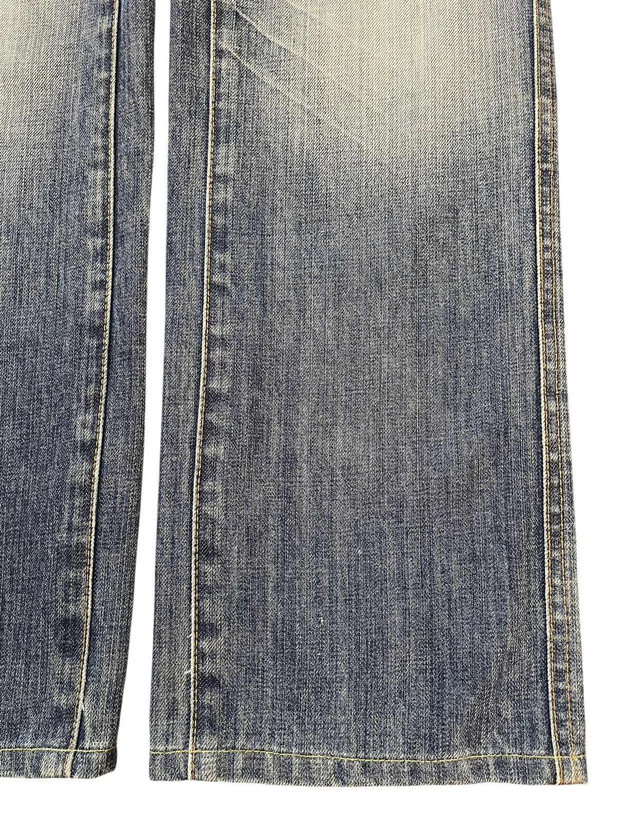 Hysteric Glamour Vintage Japanese Bartack Studded Zipper Avant Garde Jeans Size US 32 / EU 48 - 8 Thumbnail