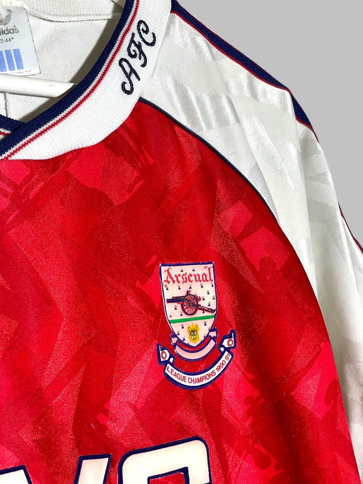 Adidas × Vintage Arsenal Fc Adidas 1990/91 League Champions Vintage Jersey Size US M / EU 48-50 / 2 - 5 Thumbnail