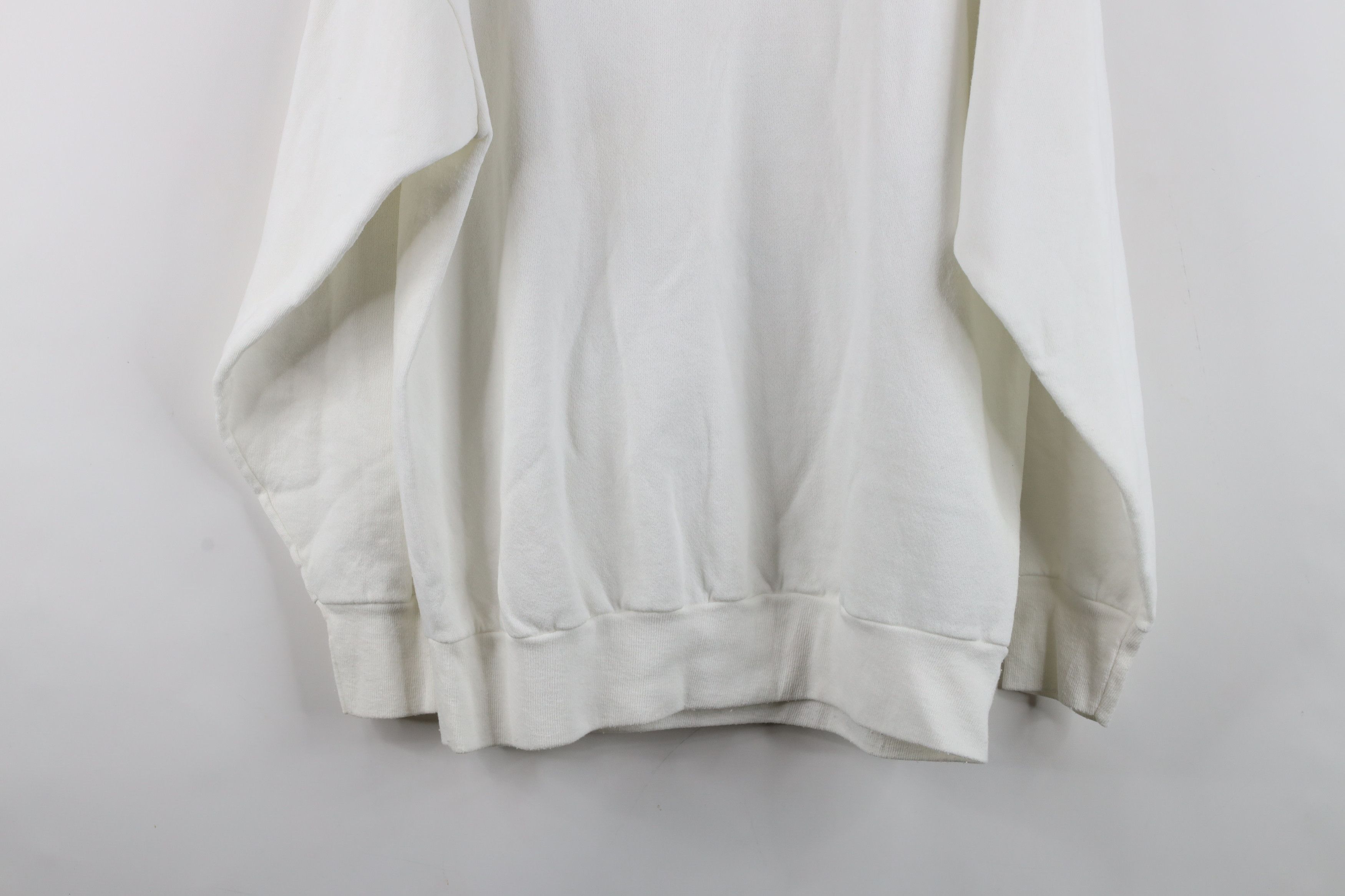 Vintage Vintage 90s Sunflower Bear Grandma Hug Sweatshirt White USA Size L / US 10 / IT 46 - 14 Thumbnail