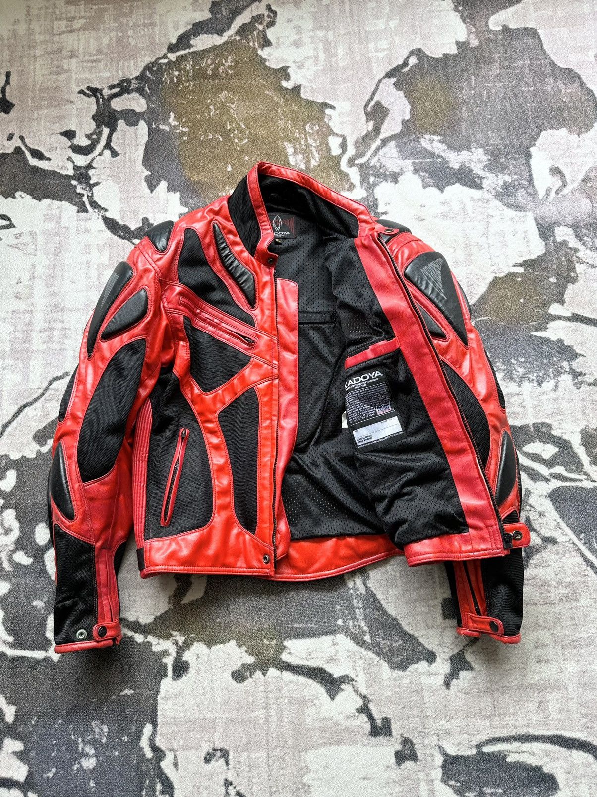Kadoya Vintage Kadoya Cybernation rider jacket Size US L / EU 52-54 / 3 - 3 Thumbnail