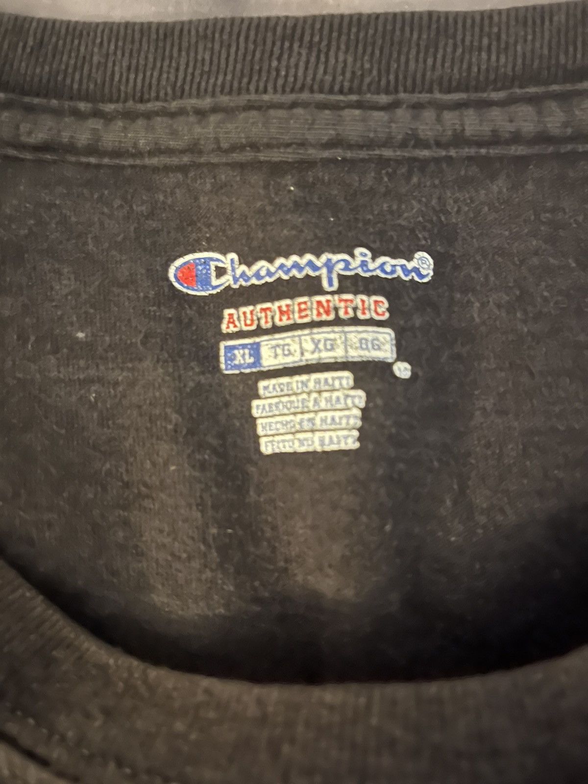 Fuck The Population Ftp embroidered champion shirt Size US XL / EU 56 / 4 - 2 Thumbnail