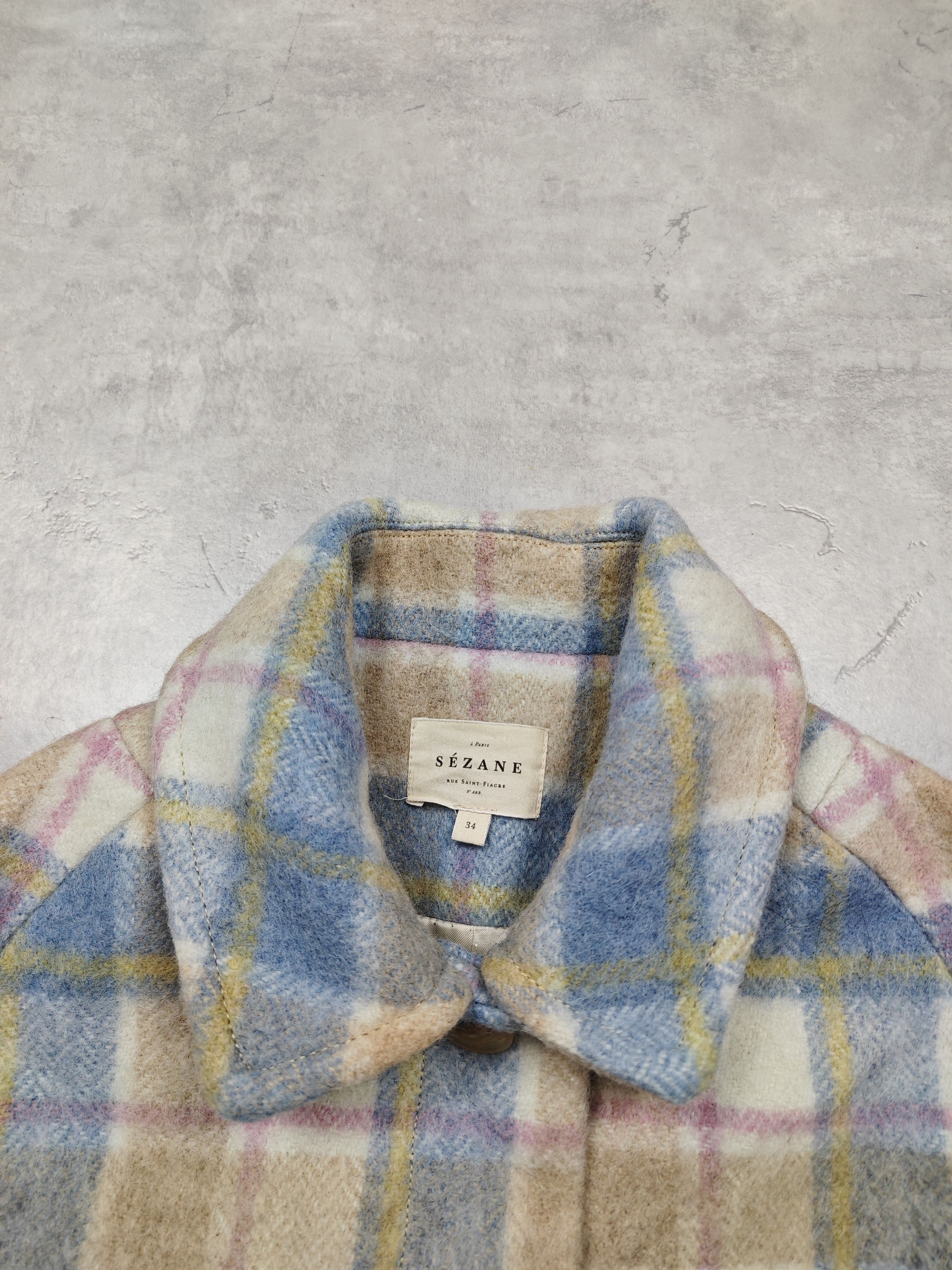 Sezane Sezane Wool Coat Size XS / US 0-2 / IT 36-38 - 3 Thumbnail