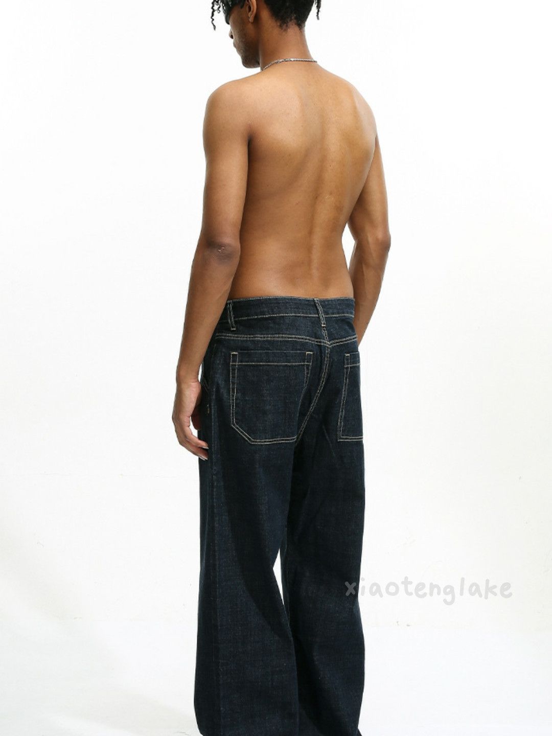 Designer × Jean × Vintage loose baggy utility skate hiphop yuppie jeans Size US 30 / EU 46 - 4 Thumbnail
