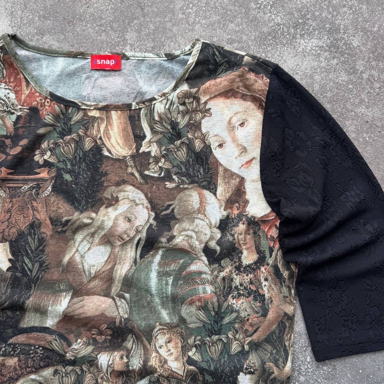 20471120 × Vintage Vive Maria Style Vintage 3/4 Sleeve Blouse Size M / US 6-8 / IT 42-44 - 5 Thumbnail