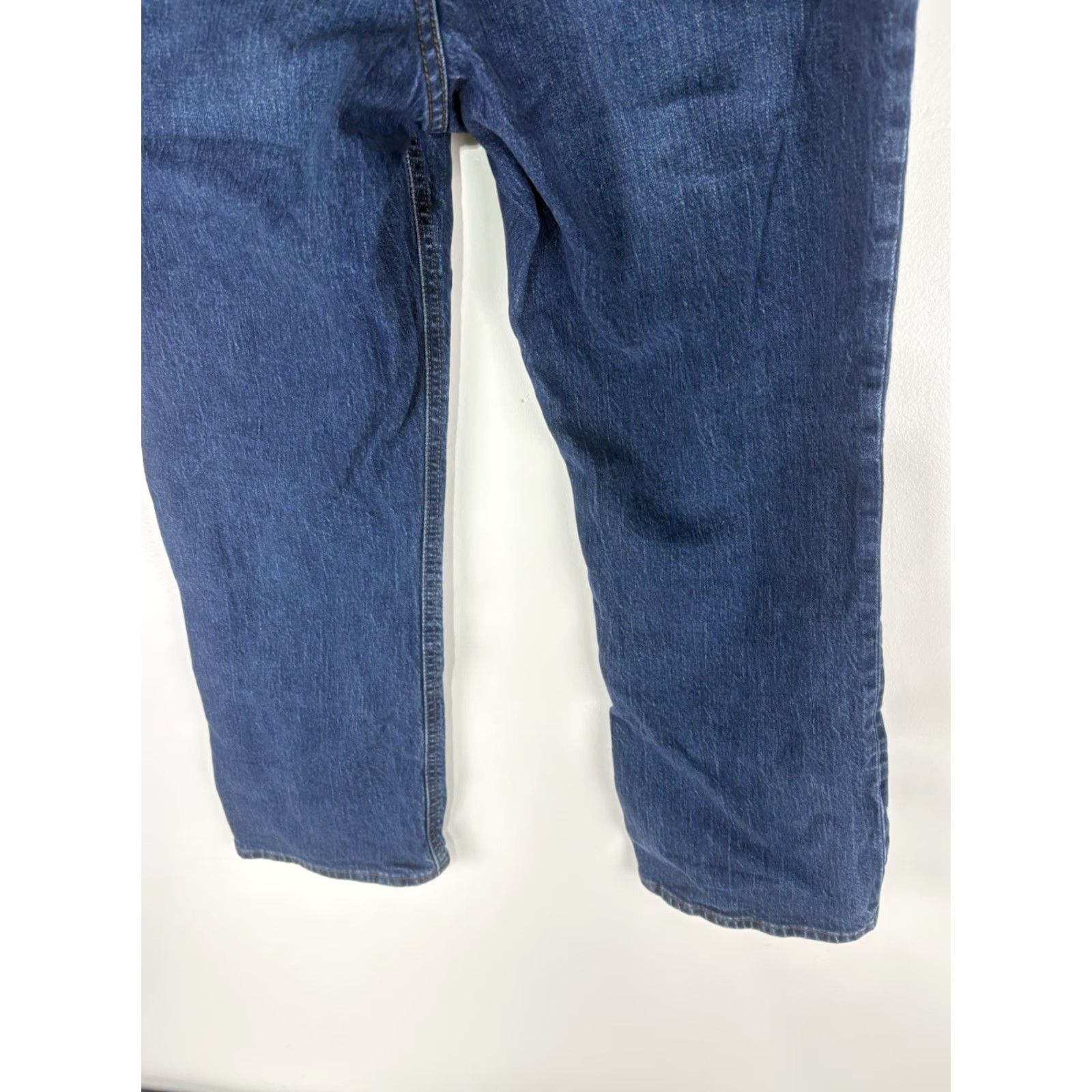 J.Crew VINTAGE J.CREW Skinny Jeans Womens Size 29 Dark Wash Crop Mid-Rise Button Fly 90s Size 29" - 6 Thumbnail