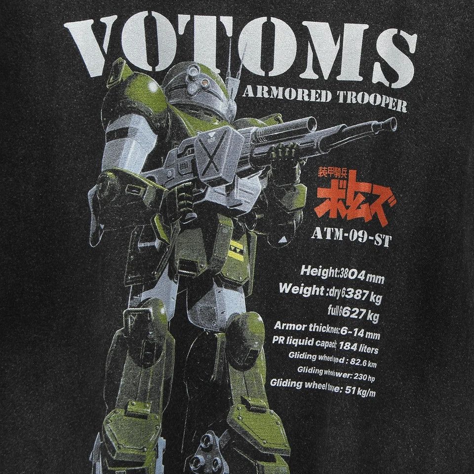 Japanese Brand × Vintage Armored Trooper Votoms T-shirt Scopedog Anime Size US M / EU 48-50 / 2 - 6 Thumbnail