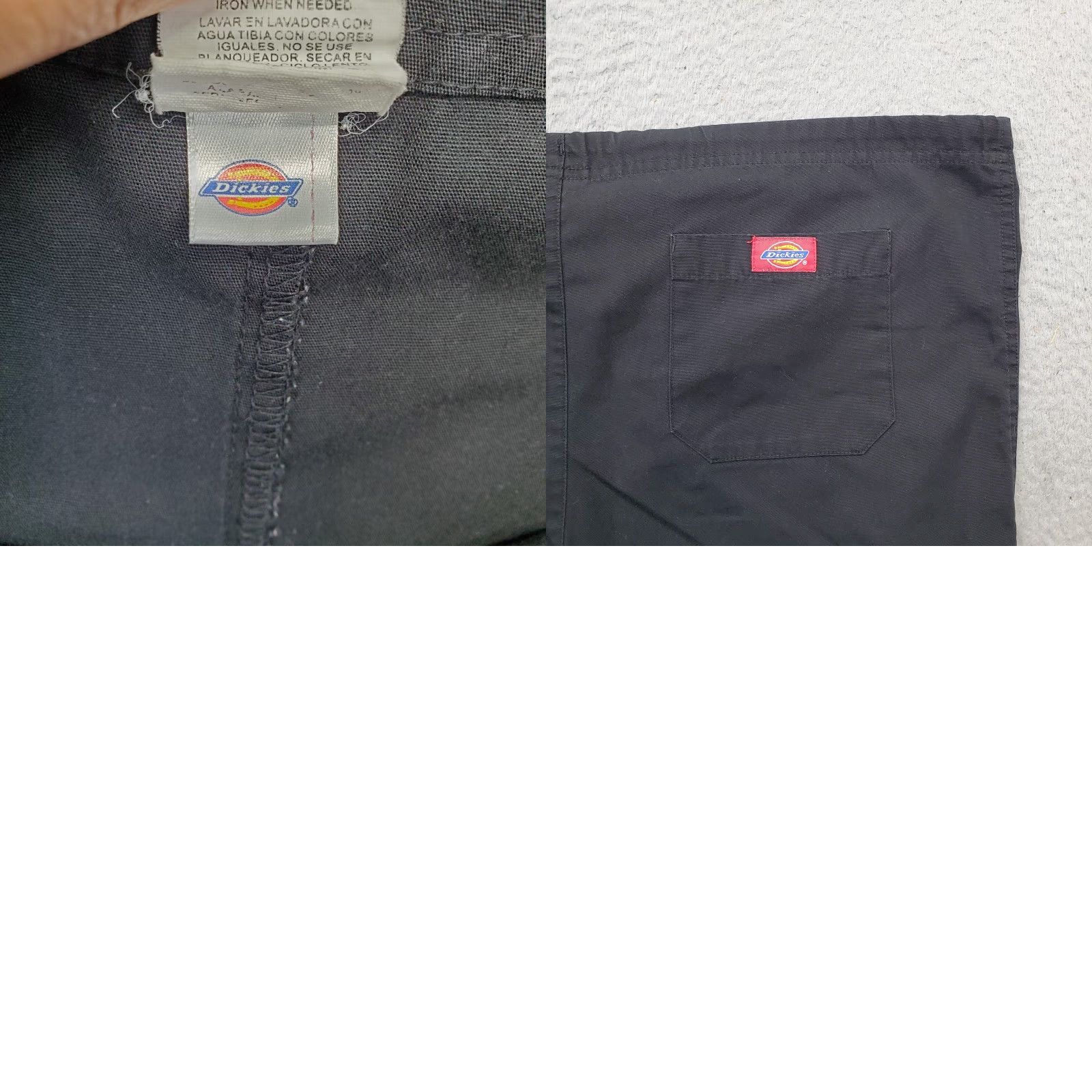 Dickies Dickies Scrub Pants Womens XL Black Comfort Drawstring Waist Straight Leg Size 40" / US 18 - 8 Thumbnail