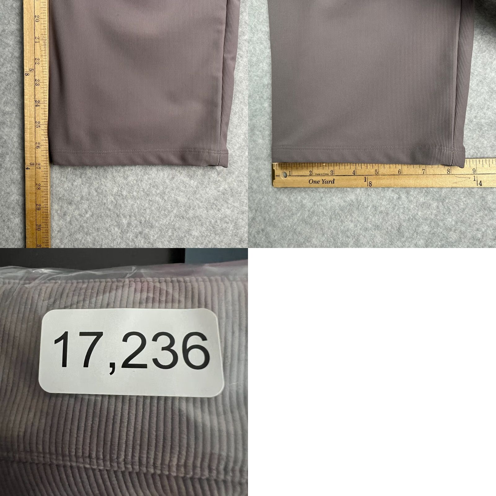 Lululemon Lululemon ABC Relaxed fit Crop Pants Corduroy 38x27 Mens Grey Stretch M5AHUS Size US 38 / EU 54 - 8 Thumbnail