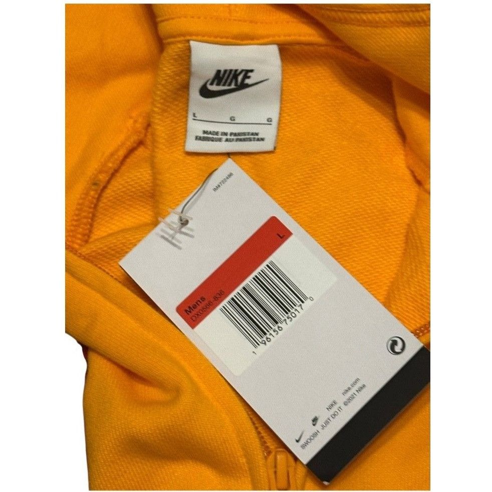 Nike Nike Club Fleece Logo Graphic Pullover Hoodie Sweatshirt Men Size US L / EU 52-54 / 3 - 5 Thumbnail