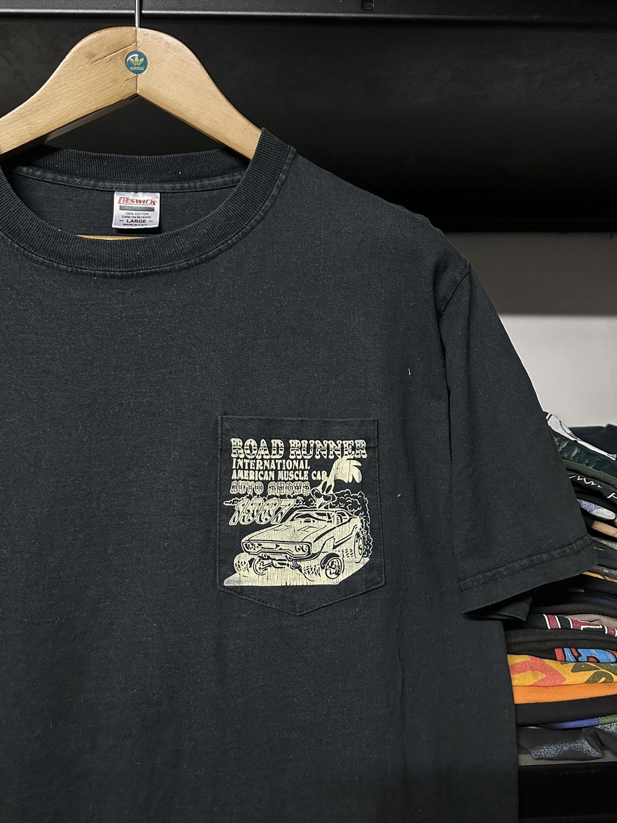 Cartoon Network × Sugar Cane × Vintage Vintage Sugar Cane Road Runner Looney Tones Faded Tee Size US L / EU 52-54 / 3 - 6 Thumbnail