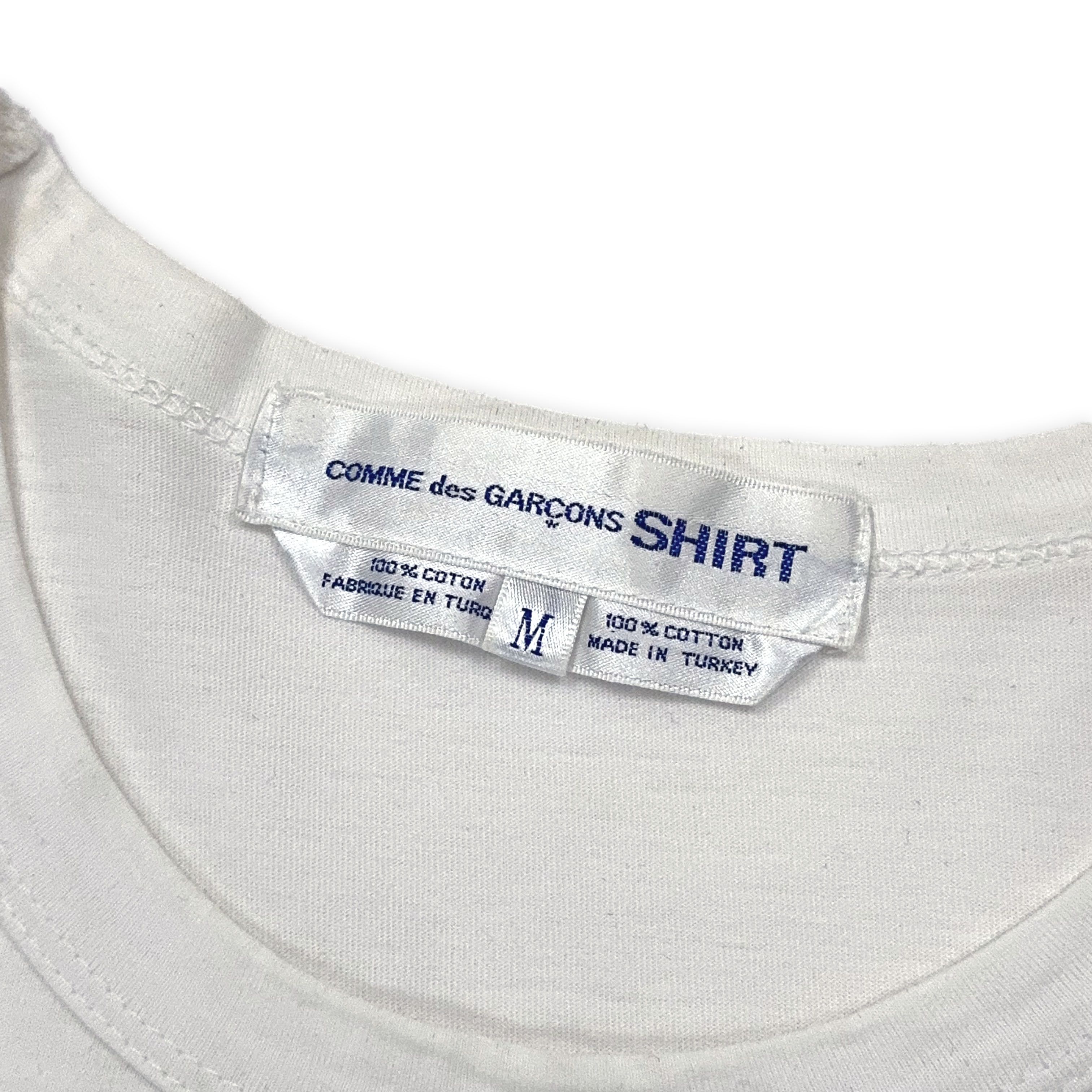 Comme des Garcons SHIRT 90s CDG Alphabet Graphic T-Shirt | Grailed