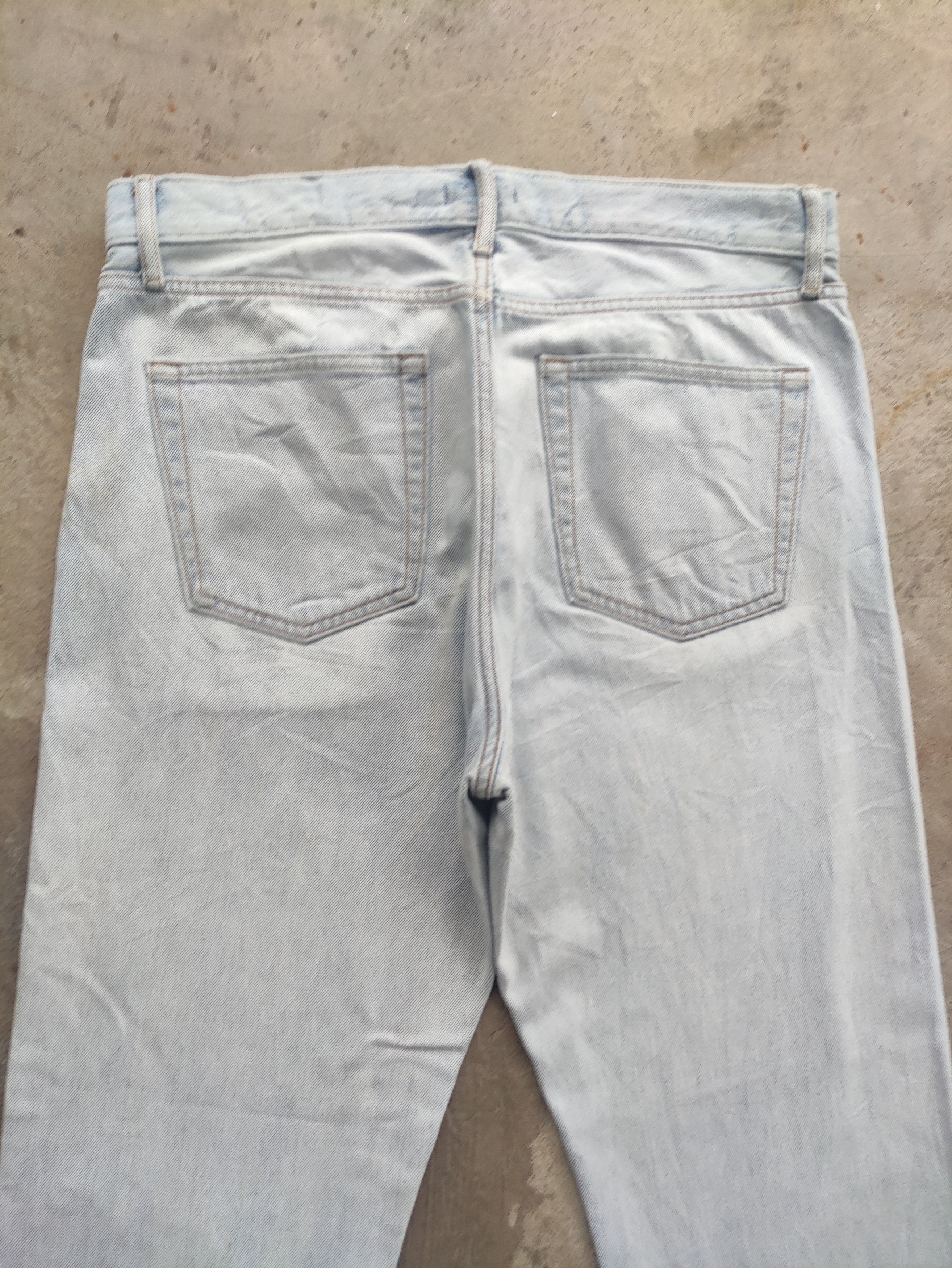 Japanese Brand Vintage Japanese Distressed Faded Denim Pants W34 Size US 34 / EU 50 - 9 Thumbnail