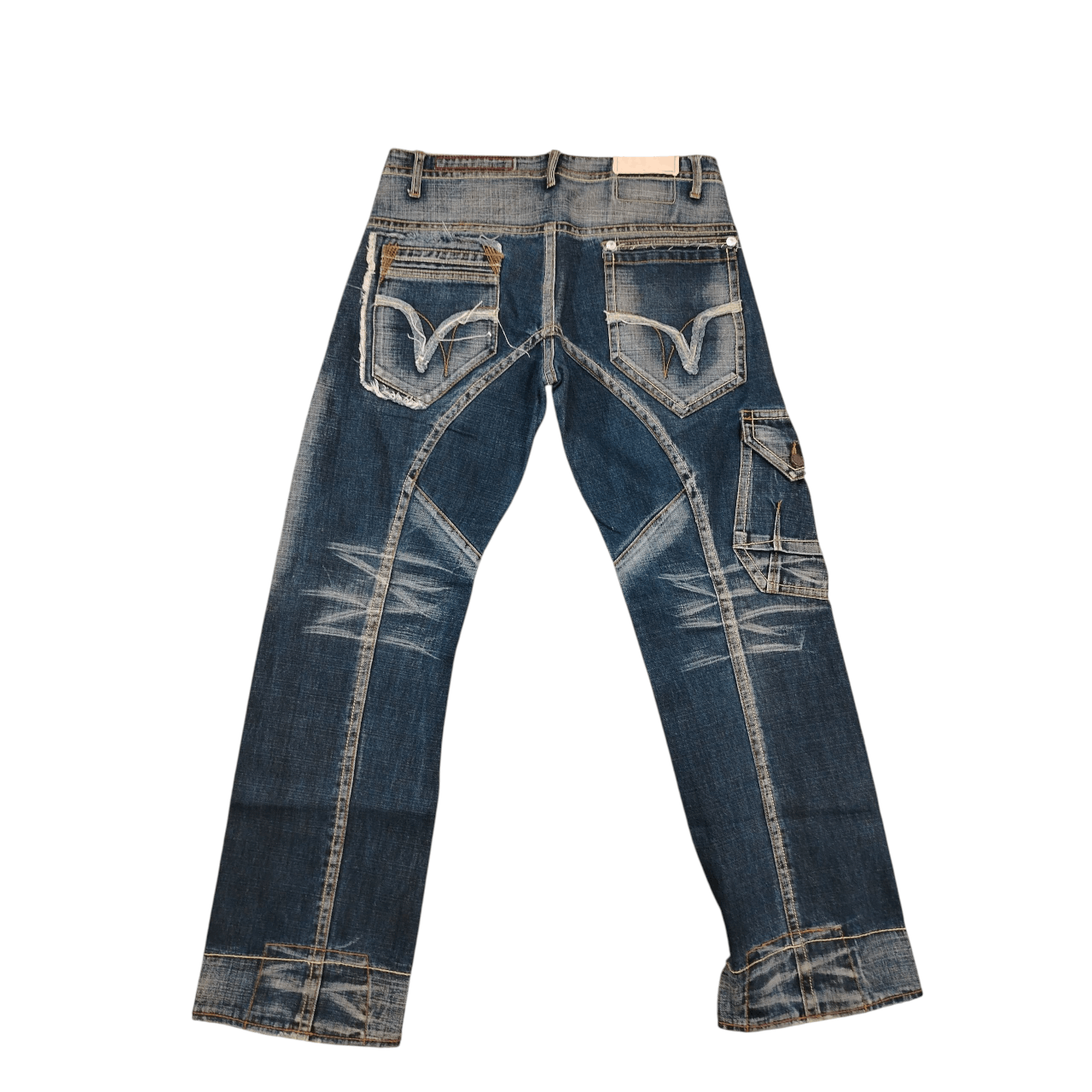 Designer × Mostly Heard Rarely Seen × Vintage Tough jeans smith vintage y2k Size US 34 / EU 50 - 2 Thumbnail