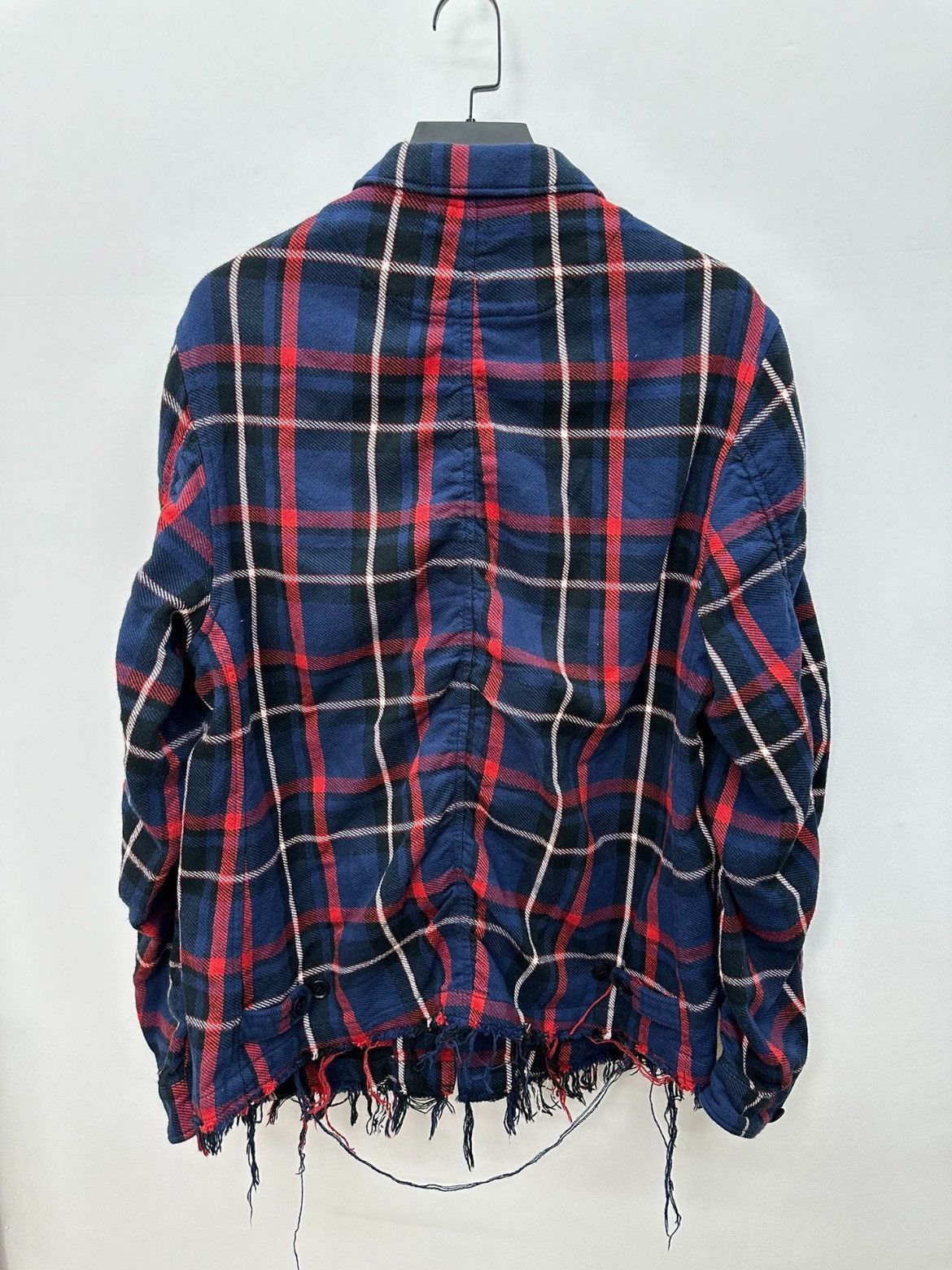 Undercover Undercover distressed plaid jacket - DMC-2508 Size US XXL / EU 58 / 5 - 6 Thumbnail