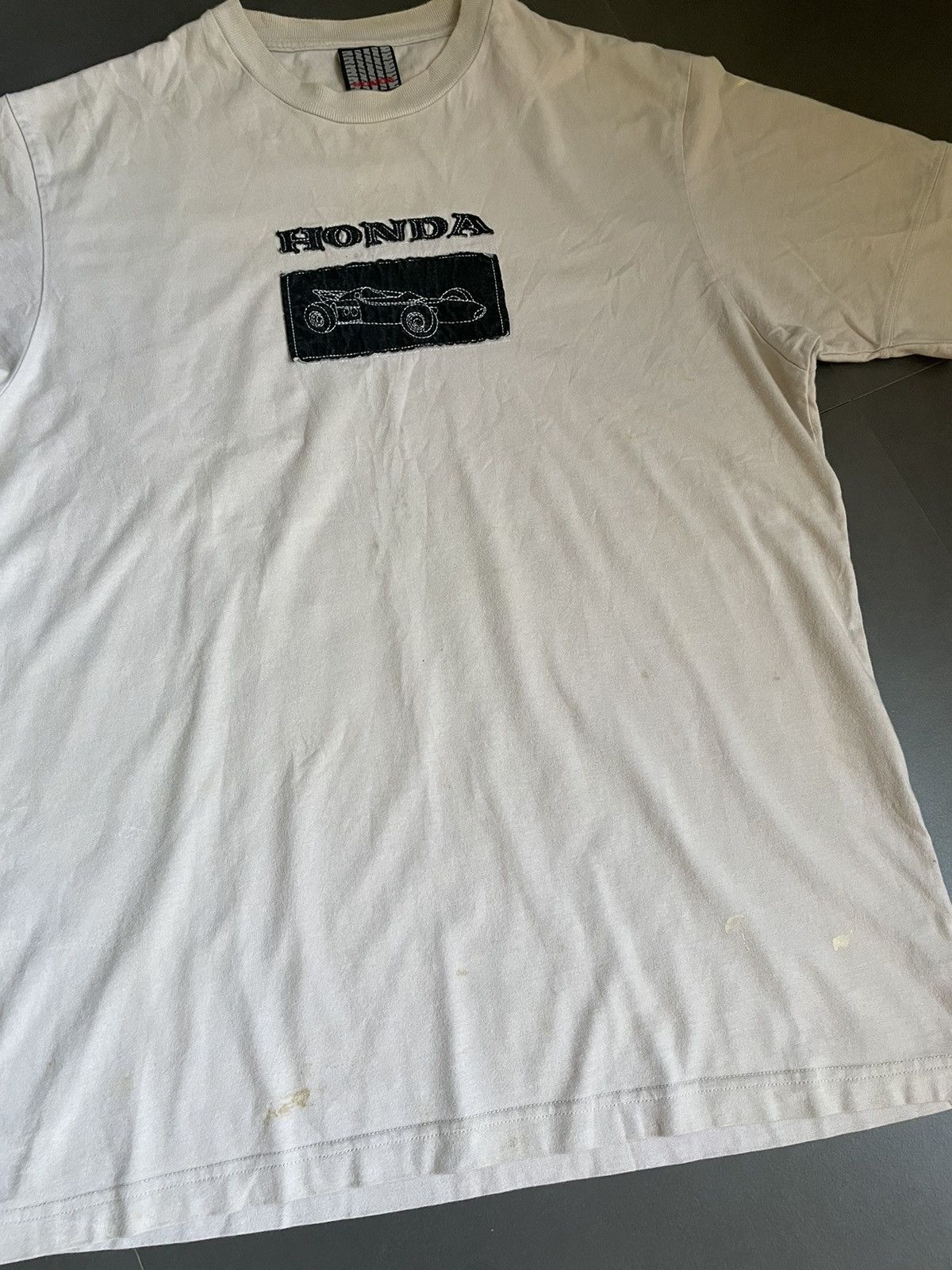 Honda Vintage 90s Honda Racing Formula 1 Tee Y2k Adult Size US L / EU 52-54 / 3 - 10 Thumbnail